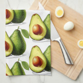  avocado keukenhanddoeken (Quarter Fold)