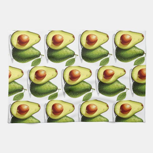  avocado keukenhanddoeken (Horizontaal)