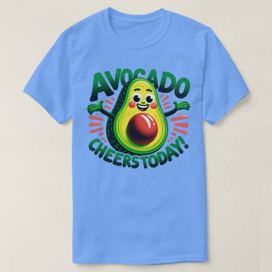 Avocado Kinder Peuter Boys Schattige Avo Goede Dag T-shirt (Design voorkant)