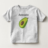 Avocado Kinder Shirts (Voorkant)
