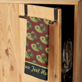 Avocado Kitchen Towel - Optionele personalisatie Theedoek