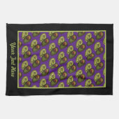 Avocado Kitchen Towel - Optionele personalisatie Theedoek (Horizontaal)