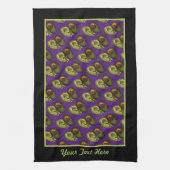 Avocado Kitchen Towel - Optionele personalisatie Theedoek (Verticaal)