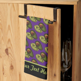 Avocado Kitchen Towel - Optionele personalisatie Theedoek