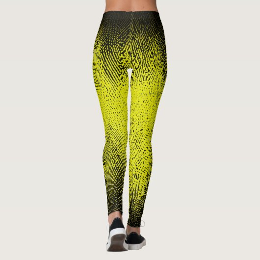 Avocado kleur legging (Achterkant)