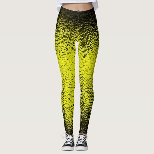 Avocado kleur legging (Voorkant)