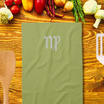 Avocado kleur - Virgo Zodiac Theedoek<br><div class="desc">Avocado Kleur met Virgo Zodiac teken .Ktchen handdoek voor een huiskok,  een professionele chef-kok geboren tussen 23 augustus en 22 september.</div>