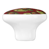 Avocado Knobs Keramische Knop (Zijkant)