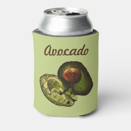 Avocado Koelbox Blikjeskoeler (Blikje Achterkant)