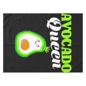 Avocado koningin | tablecloge cadeau voor het gezi tafelkleed (Voorkant (Horizontaal))