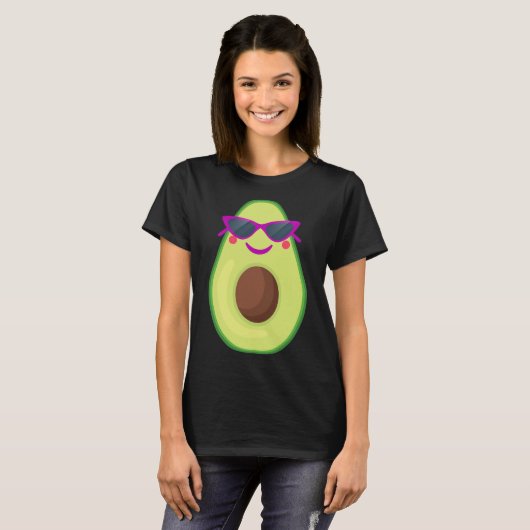 Avocado kostuum Grappig Halloween voor Vrouwen Gua T-shirt (Voorkant volledig)