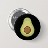 Avocado kostuum - Halloween Vegan Ronde Button 5,7 Cm (Voorkant /achterkant)