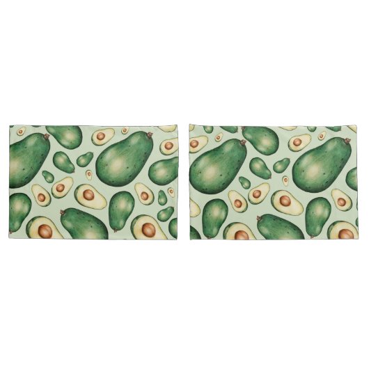 Avocado Kussensloop (Achterkant-Set)