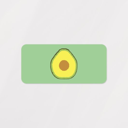 Avocado Labels (Design 1)