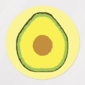 Avocado Labels (Design 2)