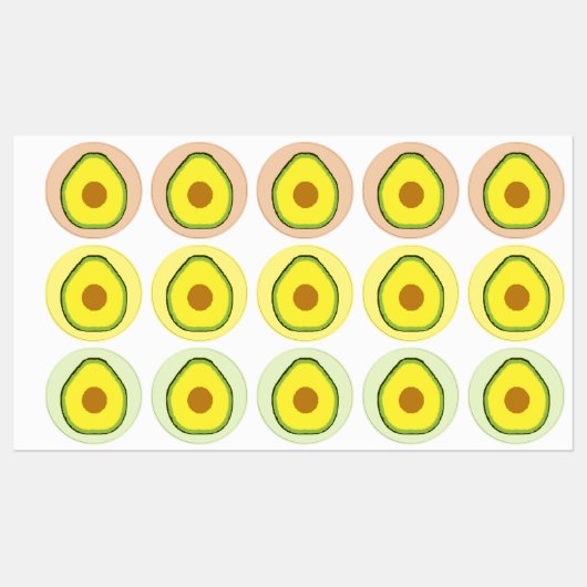 Avocado Labels (Vel)