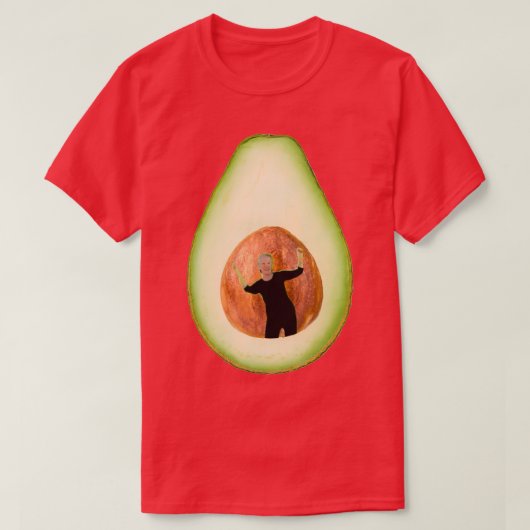 Avocado Lady T-shirt (Design voorkant)