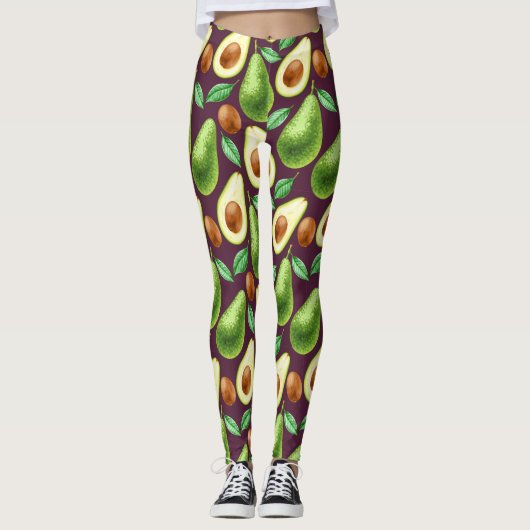 Avocado Leggings (Voorkant)