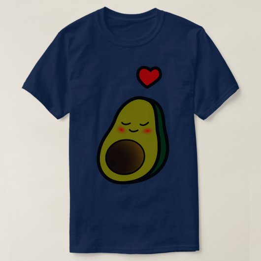 Avocado-liefde 27 t-shirt (Design voorkant)