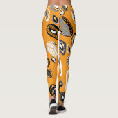 Avocado Liefde: Biologische  Stijl Leggings (Achterkant)