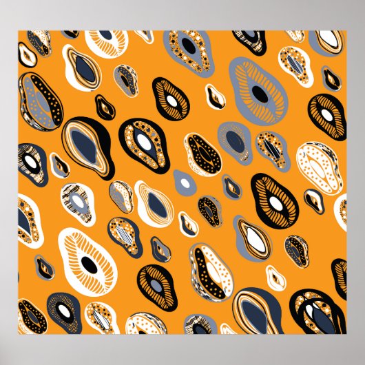 Avocado Liefde: Biologische  Stijl Poster (Voorkant)