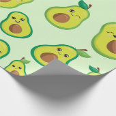 Avocado Liefde Cadeaupapier (Hoek)