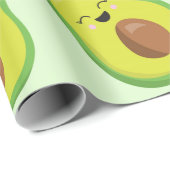 Avocado Liefde Cadeaupapier (Rol Hoek)