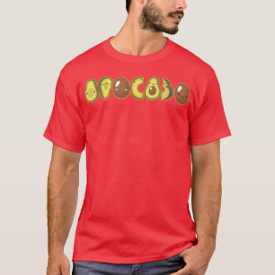 Avocado Liefhebber Guac Guacamole Keto Ketogene Vr T-shirt