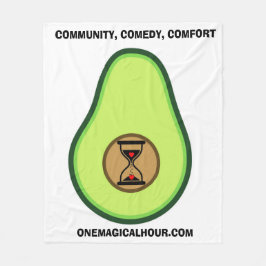 Avocado Logo Blanket Fleece Deken