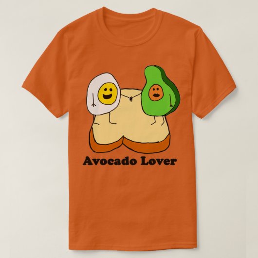 Avocado Love 19 T-shirt (Design voorkant)