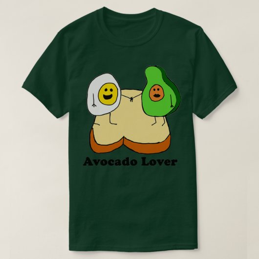 Avocado Love 22 T-shirt (Design voorkant)