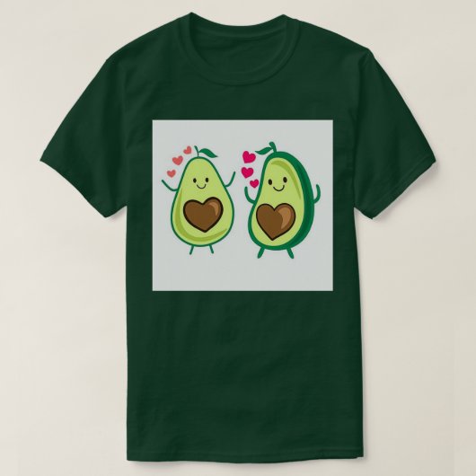 Avocado Love 23 T-shirt (Design voorkant)