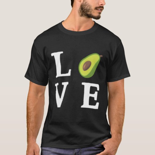 Avocado Love Avocado Food T-shirt (Voorkant)