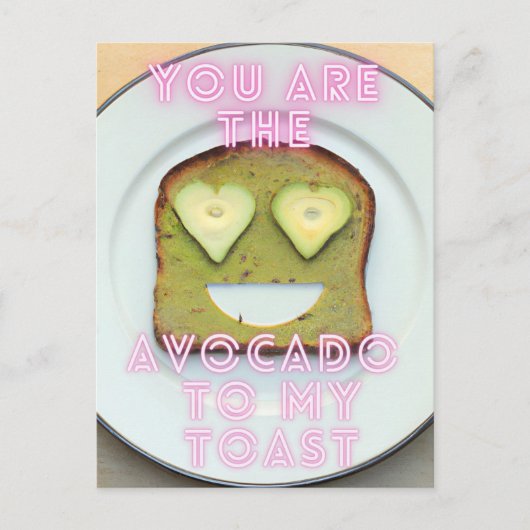 Avocado Love Bestie's Friend Briefkaart (Voorkant)