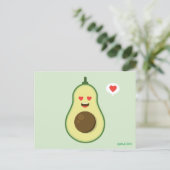 Avocado Love Briefkaart (Staand voorkant)