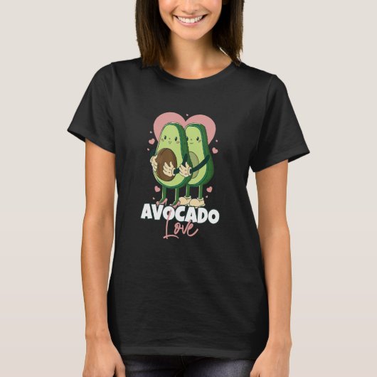 Avocado Love Healthy Fruit Avocado T-shirt (Voorkant)
