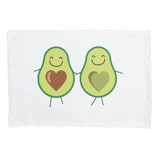 Avocado Love Kussensloop (Voorkant)