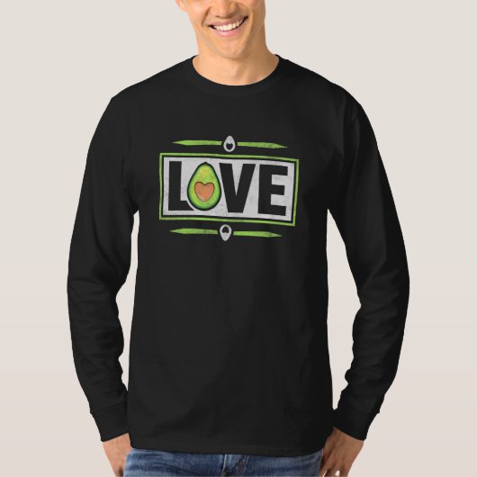Avocado Love T-shirt (Voorkant)