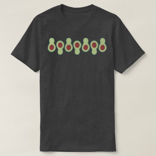 Avocado Lover 5 T-shirt (Design voorkant)