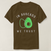 Avocado Lover Avocado Addict en Raw Veggies Junki T-shirt (Design voorkant)