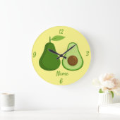 Avocado Lover Design Thunder_Cove Grote Klok (Huis)
