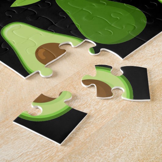 Avocado Lover Design Thunder_Cove Legpuzzel (Zijkant)