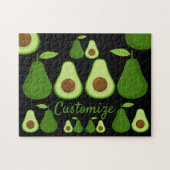 Avocado Lover Design Thunder_Cove Legpuzzel (Horizontaal)