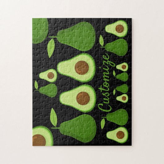 Avocado Lover Design Thunder_Cove Legpuzzel (Verticaal)
