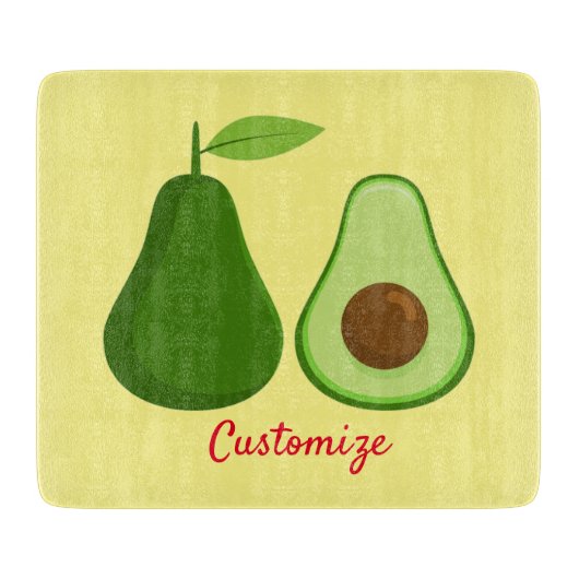 Avocado Lover Design Thunder_Cove Snijplank (Voorkant)