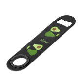 Avocado Lover Design Thunder_Cove Speed Flessenopener (Achterkant Gekanteld)
