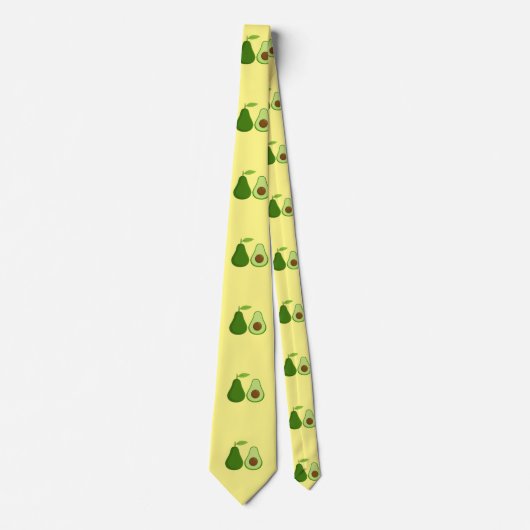 Avocado Lover Design Thunder_Cove Stropdas (Voorkant)