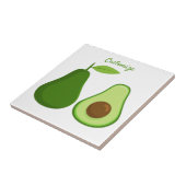 Avocado Lover Design Thunder_Cove Tegeltje (Zijkant)