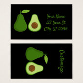 Avocado Lover Design Thunder_Cove Visitekaartje (Voorkant /achterkant)