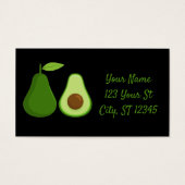 Avocado Lover Design Thunder_Cove Visitekaartje (Voorkant)